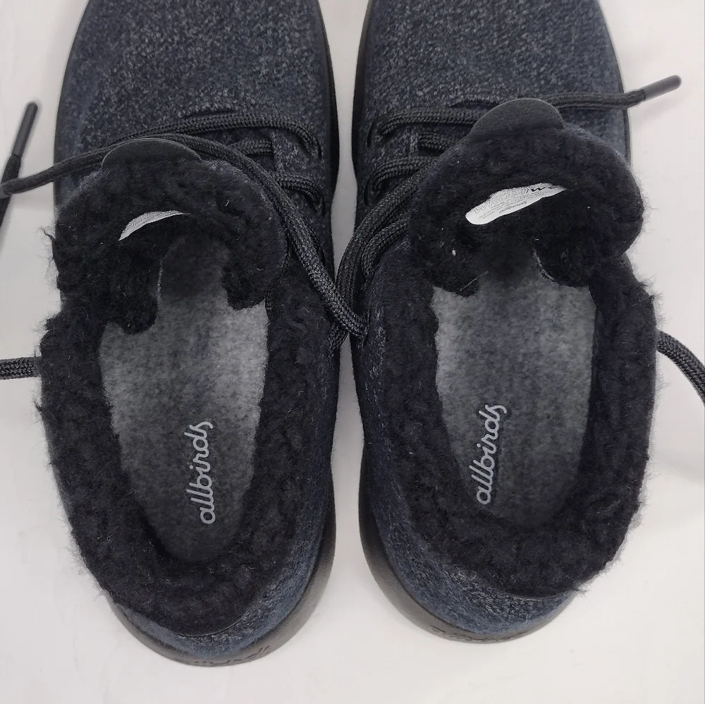 Allbirds Wool Runner-Up Mizzle Fluffs Charcoal Women's Sneakers Athletic Shoes